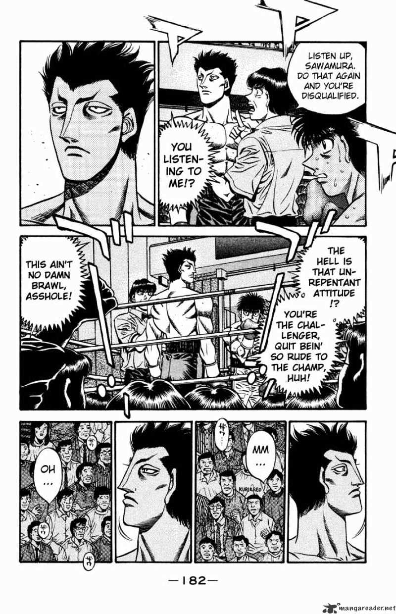 Hajime no Ippo: Fighting Spirit, Chapter 482 image 02
